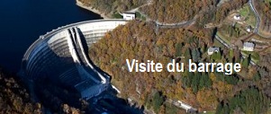 Visite du barrage de Bort